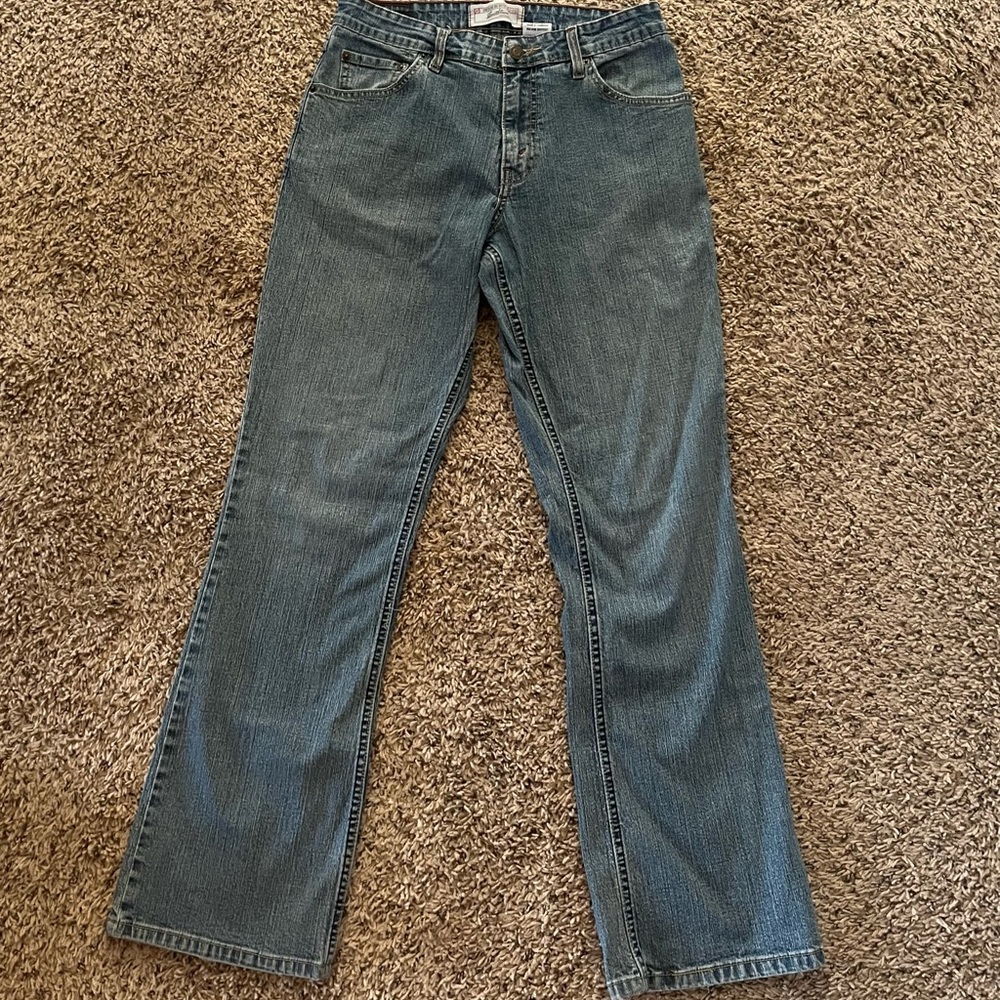 Levi Strauss Stretch Mid Rise Bootcut Jeans
